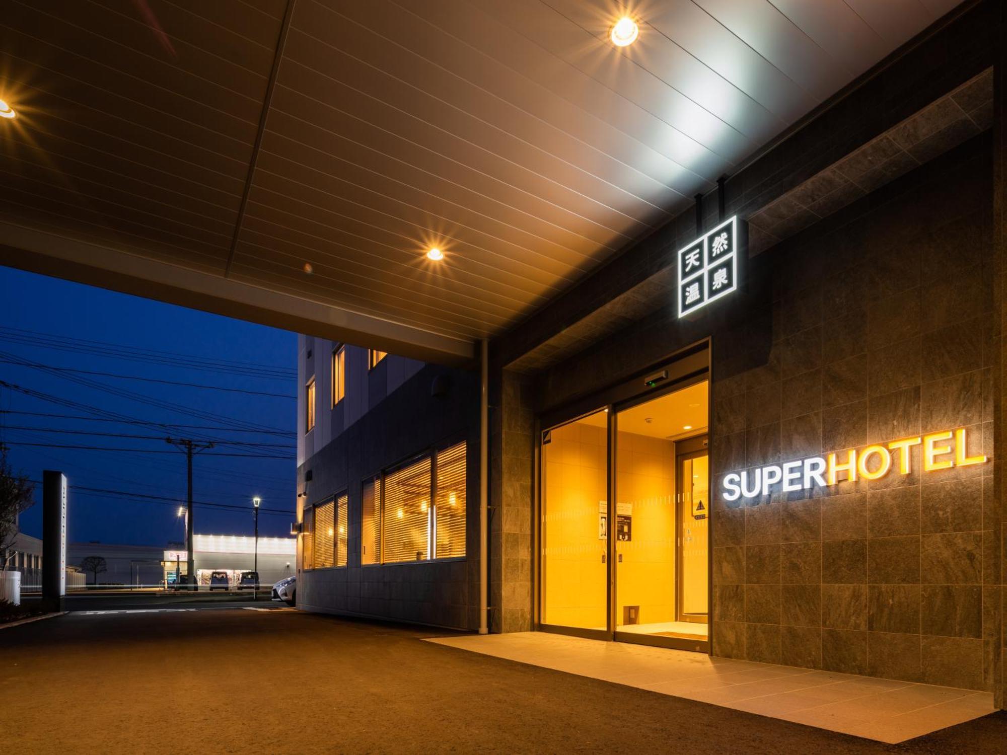 Super Hotel Yahaba Station East Exit Exterior foto